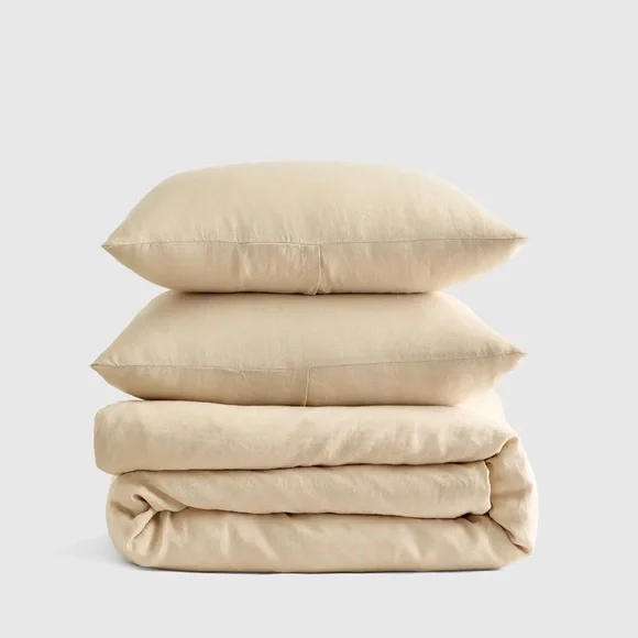 Elegant Cream Bedding Set - Picture 13 of 16